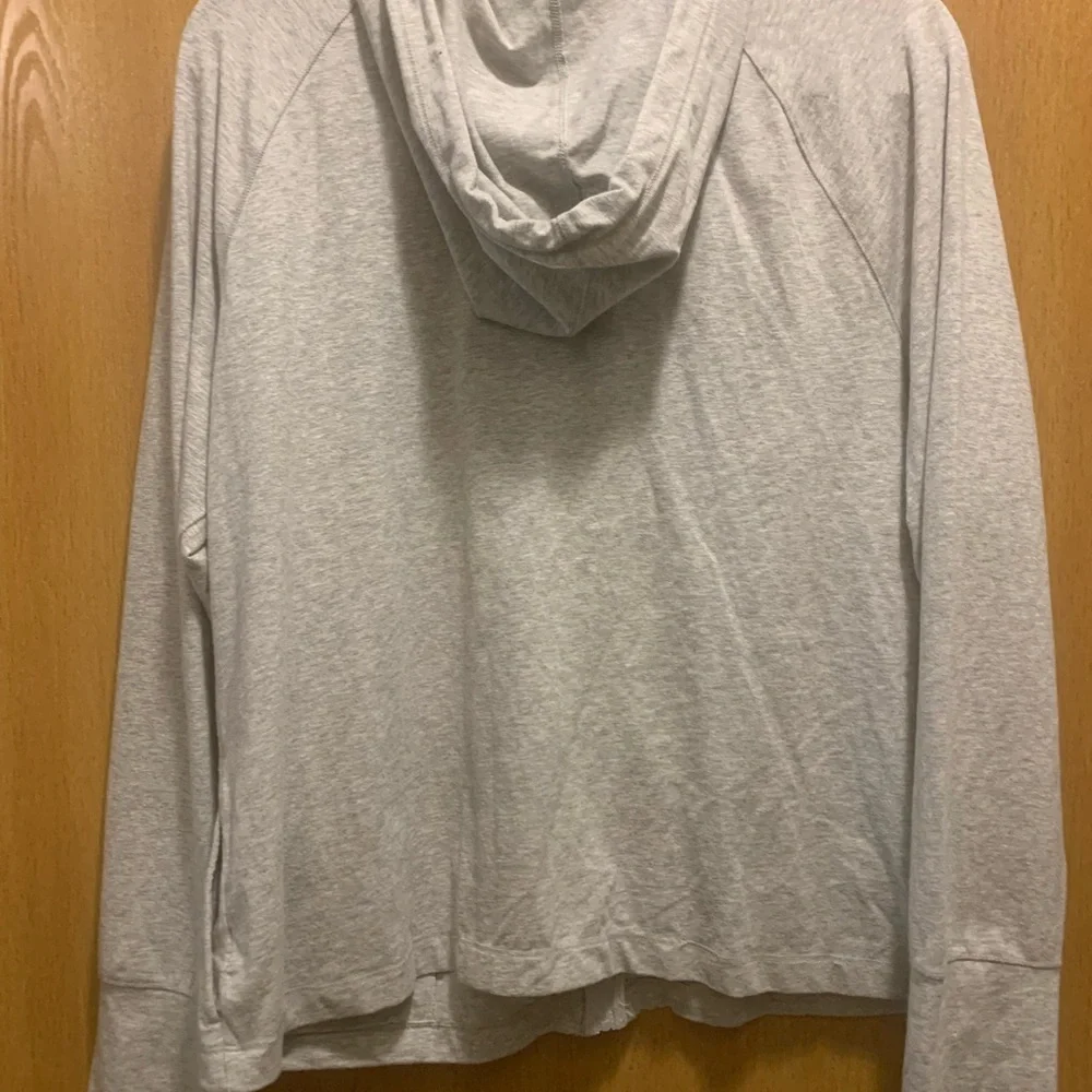 Danskin Now Lightweight Gray Hoodie XXL - Picture 2 of 3